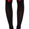 Roma Costume Heart N Bow Stockings -Cheap Hosiery Store unnamed file 1066