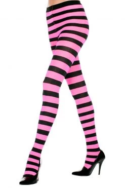 Music Legs Striped Tights