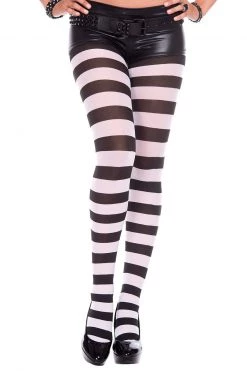 Music Legs Striped Tights -Cheap Hosiery Store unnamed file 1246