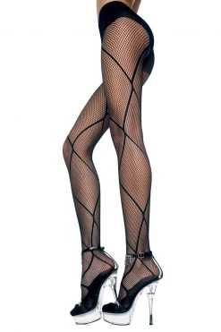 Music Legs Faux Leg Wrap Pantyhose