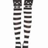 Leg Avenue Fancy Cat Striped Pantyhose -Cheap Hosiery Store unnamed file 1261