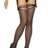 Elegant Moments Strappy Fishnet Garter Stockings -Cheap Hosiery Store unnamed file 1292