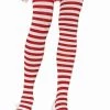 Leg Avenue White And Red Striped Pantyhose -Cheap Hosiery Store unnamed file 1339