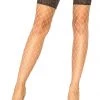 Leg Avenue Nude Diamond Net Tights With Faux Lace Tops -Cheap Hosiery Store unnamed file 1367