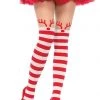 Leg Avenue Striped Rudolph Tights -Cheap Hosiery Store unnamed file 1378