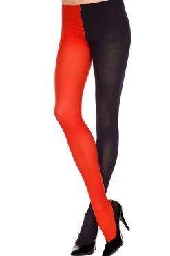 Music Legs Opaque Jester Pantyhose