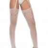 Elegant Moments White Crochet Suspender Pantyhose -Cheap Hosiery Store unnamed file 1404