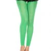 Music Legs Kelly Green Opaque Footless Tights -Cheap Hosiery Store unnamed file 1414