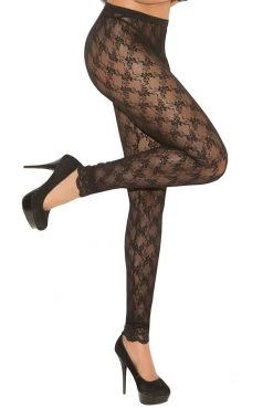 Elegant Moments Lace Footless Pantyhose -Cheap Hosiery Store unnamed file 1430