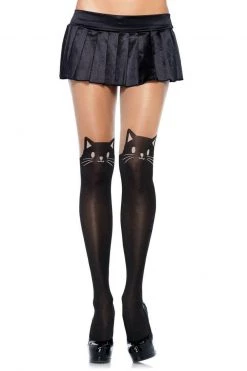 Leg Avenue Black Cat Pantyhose -Cheap Hosiery Store unnamed file 1590