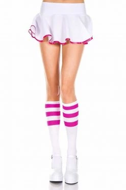 Music Legs Triple Striped Knee High Socks -Cheap Hosiery Store unnamed file 1646