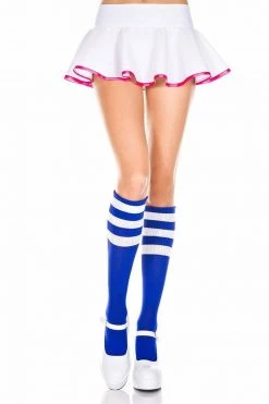 Music Legs Triple Striped Knee High Socks -Cheap Hosiery Store unnamed file 1648