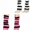 Roma Costume Striped Stay Up Ribbed Leg Warmers -Cheap Hosiery Store unnamed file 1732