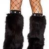 Roma Costume Fur And Rhinestone Leg Warmers -Cheap Hosiery Store unnamed file 1738