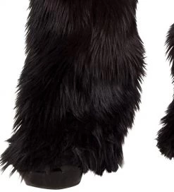 Roma Costume Fur And Rhinestone Leg Warmers -Cheap Hosiery Store unnamed file 1741