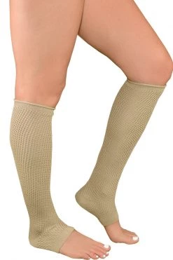 LO Brands Tan Dance Style Textured Leg Warmers -Cheap Hosiery Store unnamed file 1745