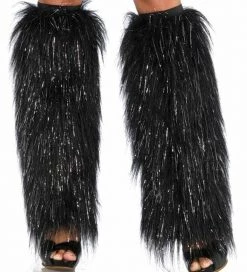 Leg Avenue Furry Lurex Leg Warmers -Cheap Hosiery Store unnamed file 1756