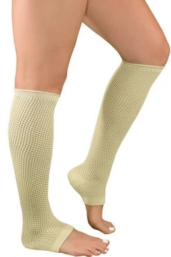 LO Brands Ivory Dance Style Textured Leg Warmers -Cheap Hosiery Store unnamed file 1878