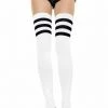 Leg Avenue Striped Thigh High Stockings -Cheap Hosiery Store unnamed file 374