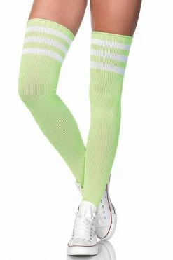Leg Avenue Striped Thigh High Stockings -Cheap Hosiery Store unnamed file 379