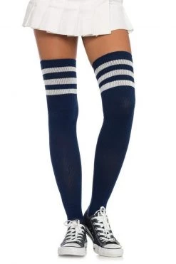 Leg Avenue Striped Thigh High Stockings -Cheap Hosiery Store unnamed file 382