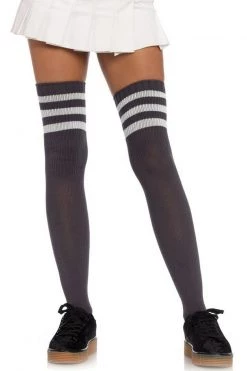Leg Avenue Striped Thigh High Stockings -Cheap Hosiery Store unnamed file 383