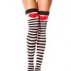 Music Legs Striped Stockings With Heart -Cheap Hosiery Store unnamed file 410