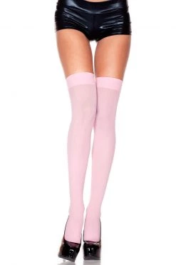 Music Legs Opaque Thigh Highs -Cheap Hosiery Store unnamed file 48
