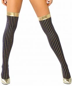 Roma Costume Gold Trim Leggings