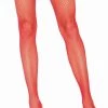 Leg Avenue Red Fishnet Thigh High Stockings -Cheap Hosiery Store unnamed file 690