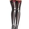 Music Legs Skeleton Legs Thigh High Stockings -Cheap Hosiery Store unnamed file 708