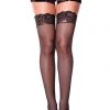 Music Legs Belle Femme Lace Top Fishnet Thigh Hi Stockings -Cheap Hosiery Store unnamed file 723
