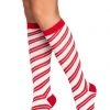 Leg Avenue Candy Cane Knee Highs -Cheap Hosiery Store unnamed file 735