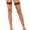 Elegant Moments Footless Lace Up Stockings -Cheap Hosiery Store unnamed file 821