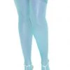 Elegant Moments Turquoise Sheer Thigh High Leggings -Cheap Hosiery Store unnamed file 907